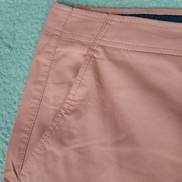 NEW Tailor Vintage Shorts Adult 38 Pink Chino Luxe Performance Stretch Airotec - Picture 3 of 15